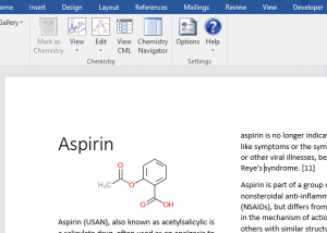 chemistry add in for word 2010